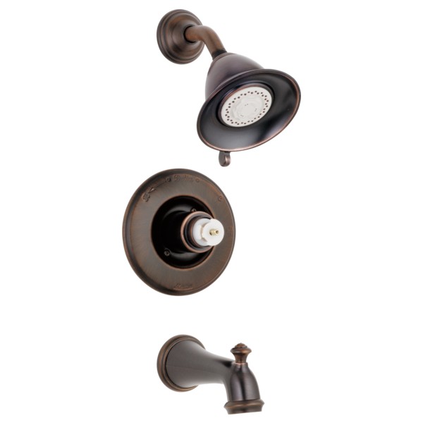 Delta-Delex-Brizo | 1455-RBLHP | *DELTA 1455-RBLHP VICTORIAN PRESSURE BALANCE TUB/SHOWER VALVE AND TRIM.  LESS HANDLE.  Venetian Bronze Trim Finish