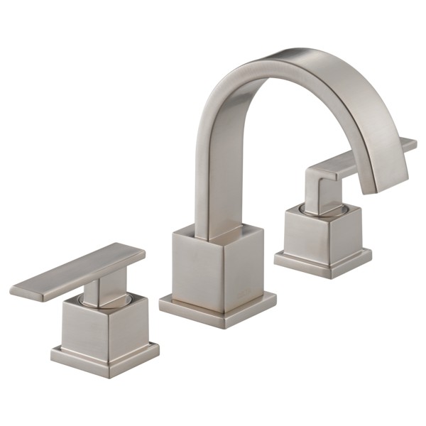 Delta-Delex-Brizo | 3553LF-SS | DELTA 3553LF-SS VERO WIDESPREAD LAVATORY FAUCET SS STAINLESS STEEL