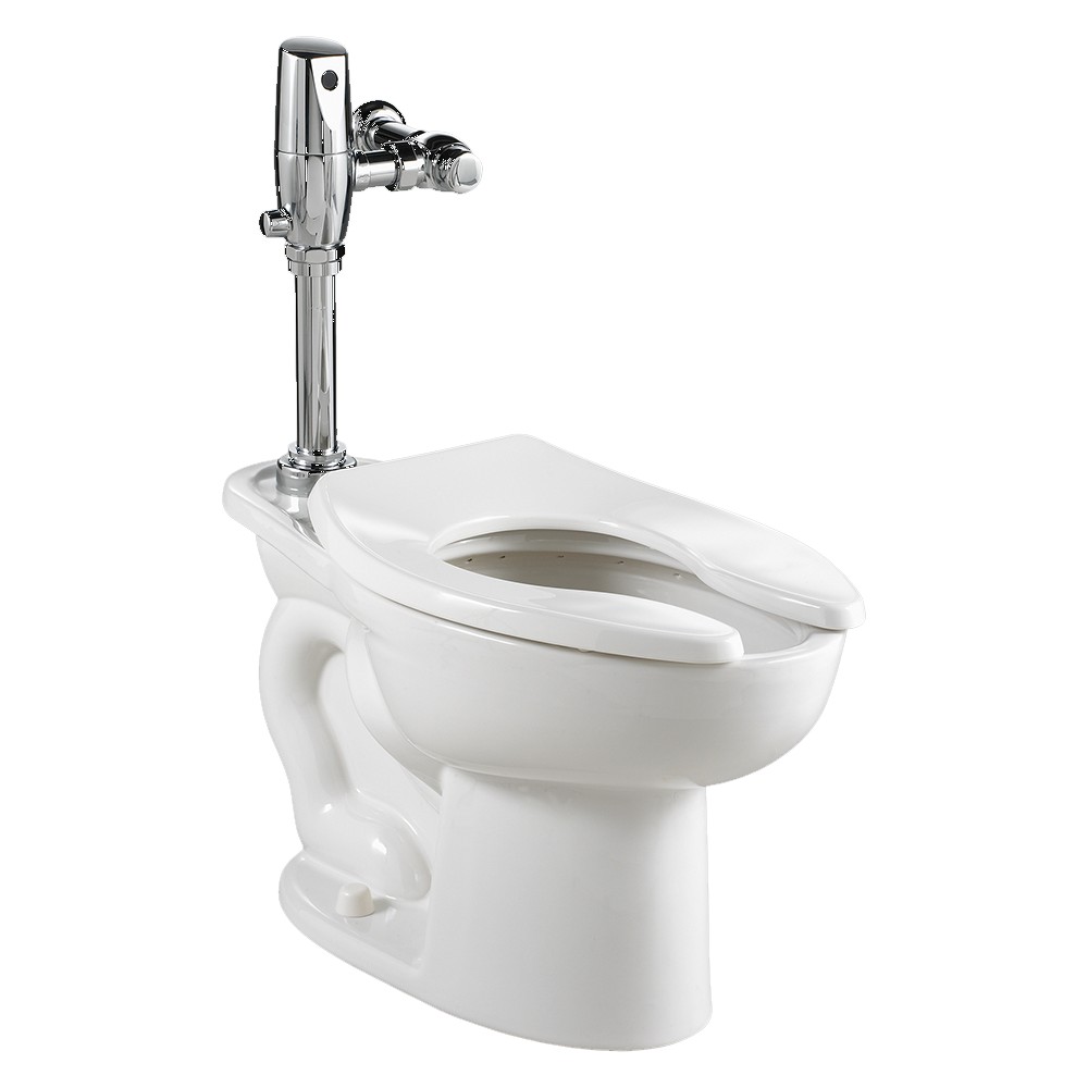 American Standard | 3461.528.020 | AMERICAN STANDARD 3461.528 MADERA ADA ELONGATED TOP SPUD BOWL COMBO 020 WHT 1.28GPF HET WITH DC FLUSH VALVE