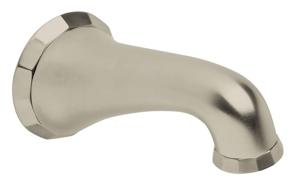 Grohe | 13193EN0 | GROHE 13.193.EN0 KENSINGTON WALL-MOUNT TUB SPOUT 3/4".  BRUSHED NICKEL FINISH