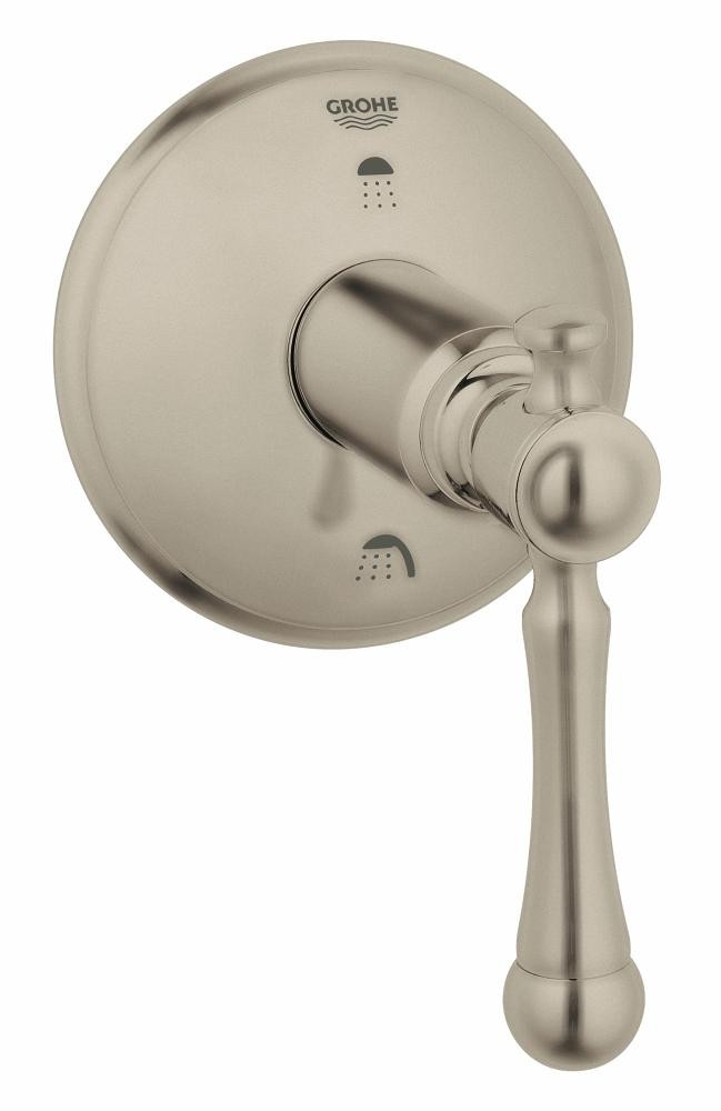 Grohe | 19325EN0 | *GROHE 19.325.EN0 BRIDGEFORD 3-PORT DIVERTER VALVE TRIM ONLY.  INFINITY BRUSHED NICKEL FINISH