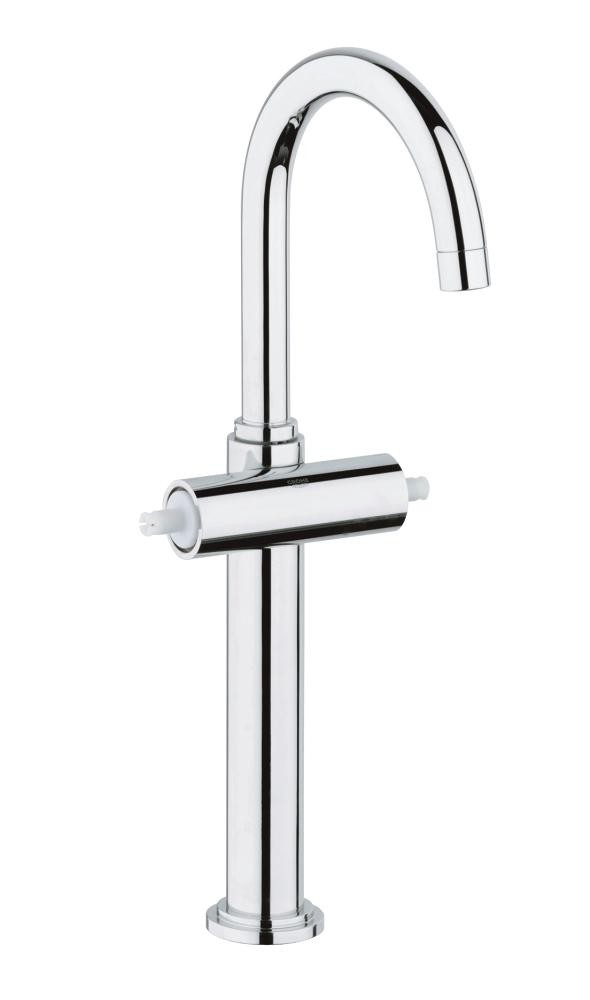 Grohe | 21046000 | *GROHE 21.046.000 ATRIO DECK-MOUNT LAVATORY VESSEL FAUCET LESS HANDLES.  CHROME FINISH