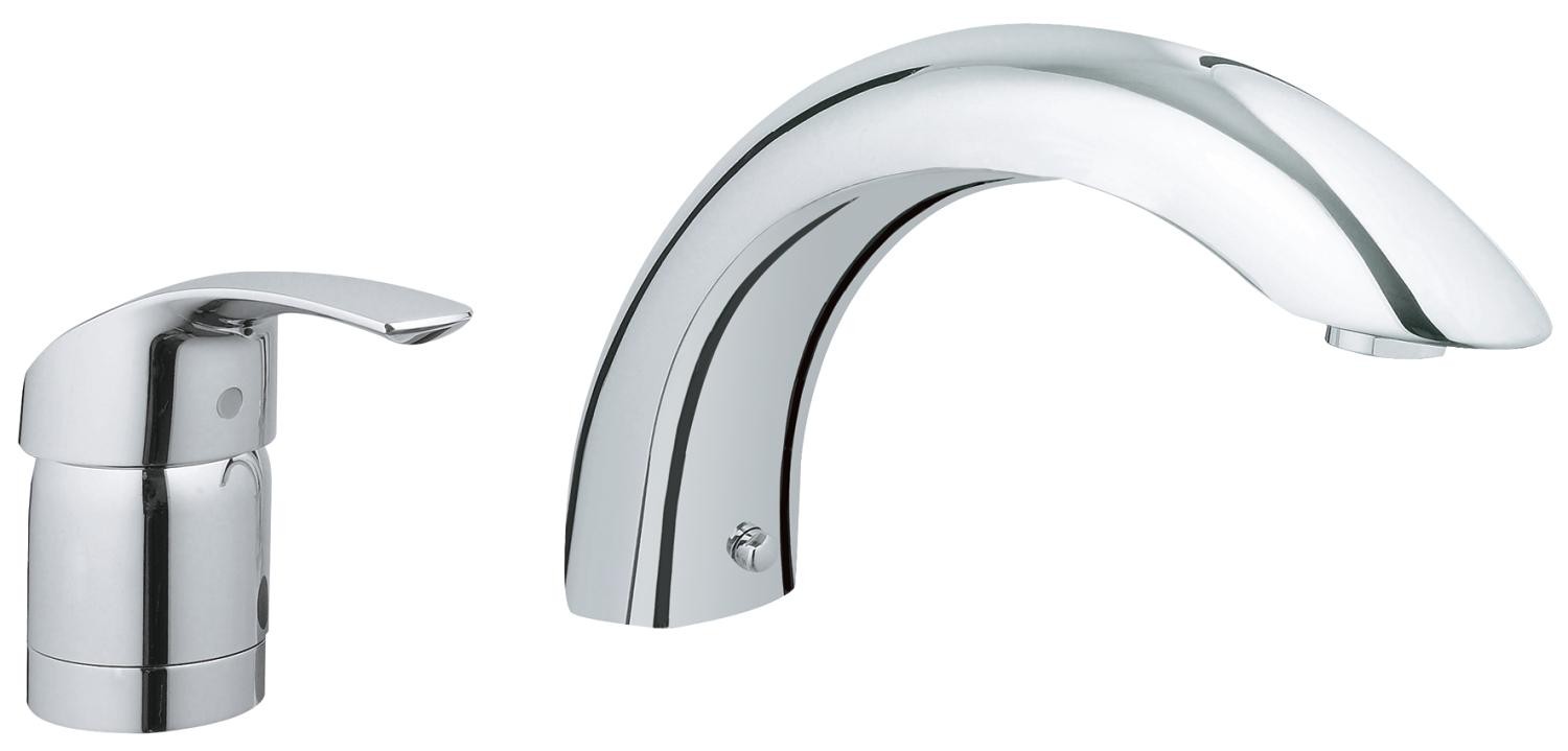 Grohe | 32645001 | *GROHE 32.645.001 EUROSMART 2-HOLE SINGLE-LEVER HANDLE ROMAN TUB FILLER.  CHROME FINISH