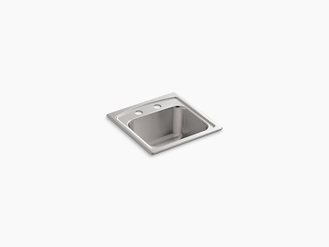 Kohler | 3349-2-NA | 3349-2-NA Toccata Top Mount bar sink 2 hole